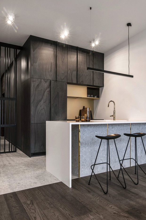 Apartament we Wrocławiu, projekt: Natalia Adamczyk, N'concept.