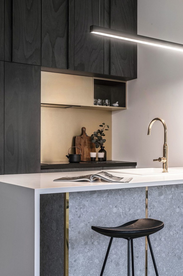 Apartament we Wrocławiu, projekt: Natalia Adamczyk, N'concept.