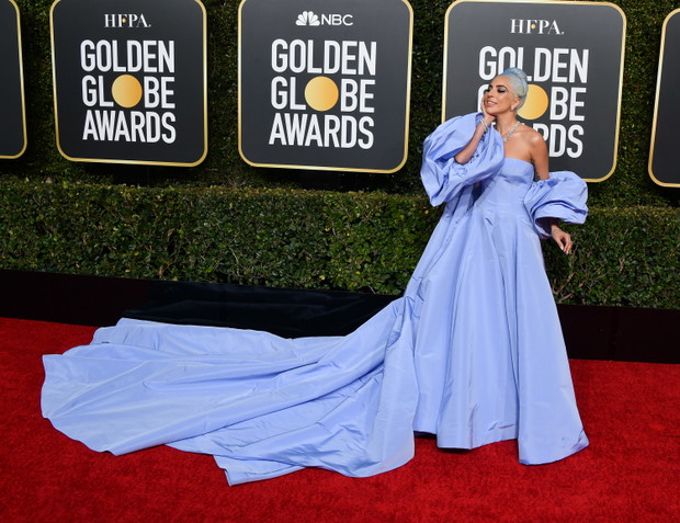 Lady Gaga na Złotych Globach