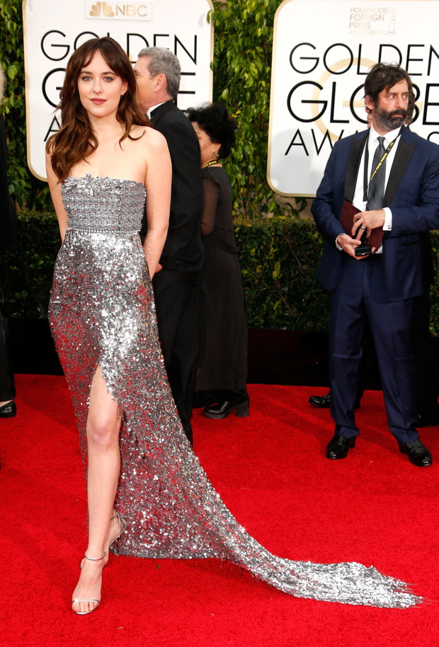 Złote Globy: Dakota Johnson, 2015 rok