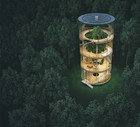 Nowoczesny domek na drzewie, A. Masow Architects, mat. prasowe