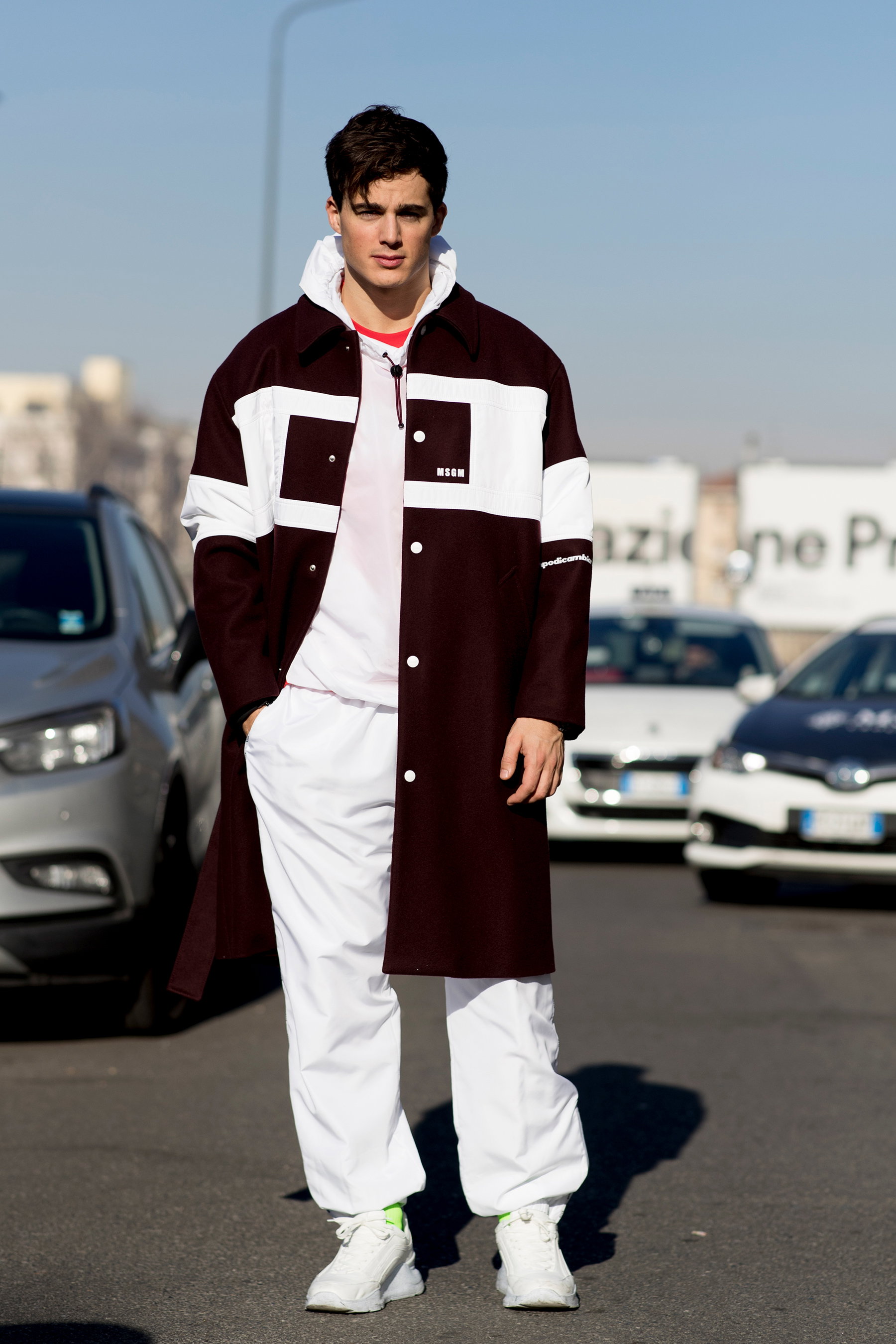 Street style Milan Fashion Week Men's