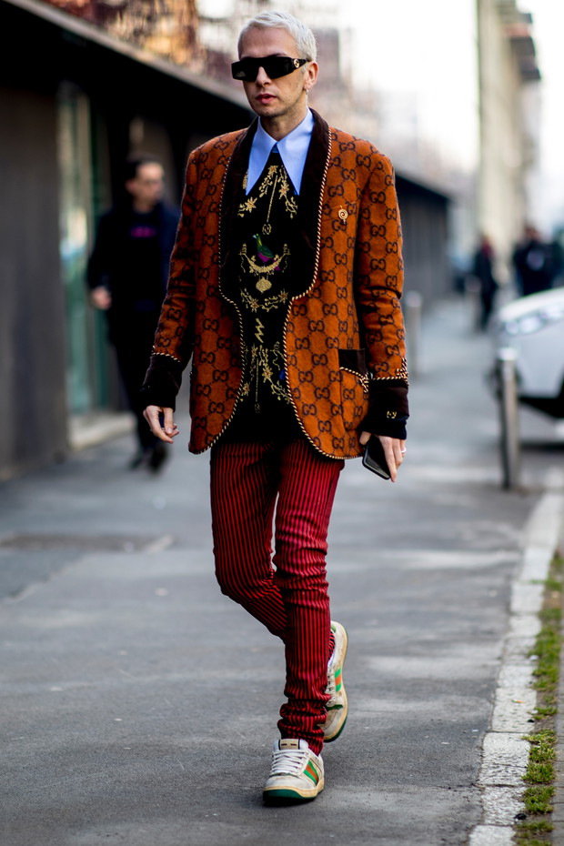 Street style Milan Fashion Week Men's