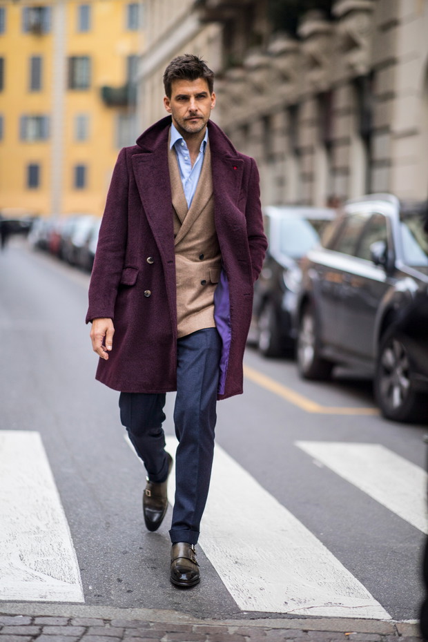 Street style Milan Fashion Week Men's