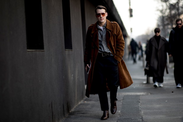 Street style Milan Fashion Week Men's