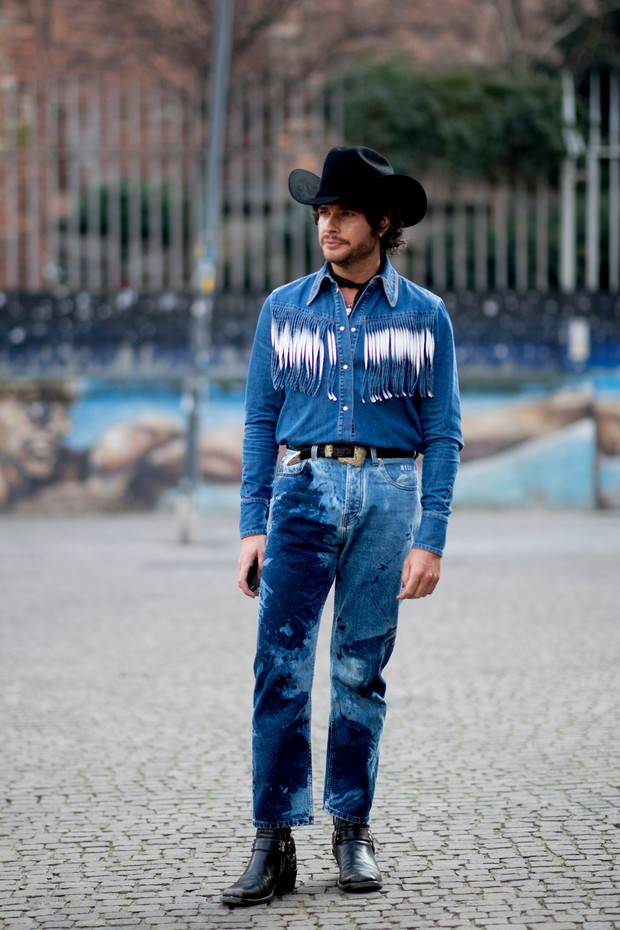 Street style Milan Fashion Week Men's