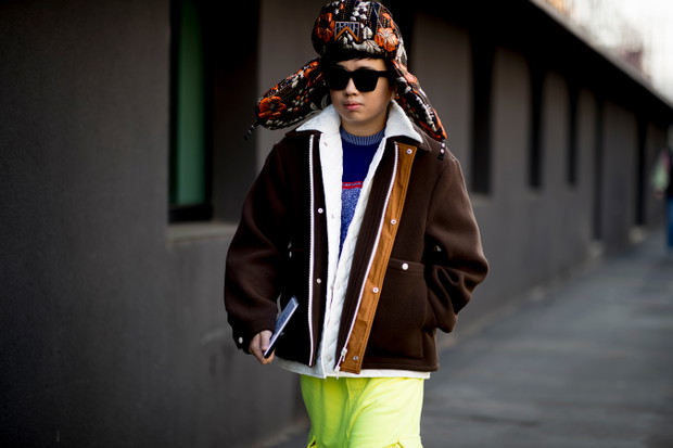 Street style Milan Fashion Week Men's