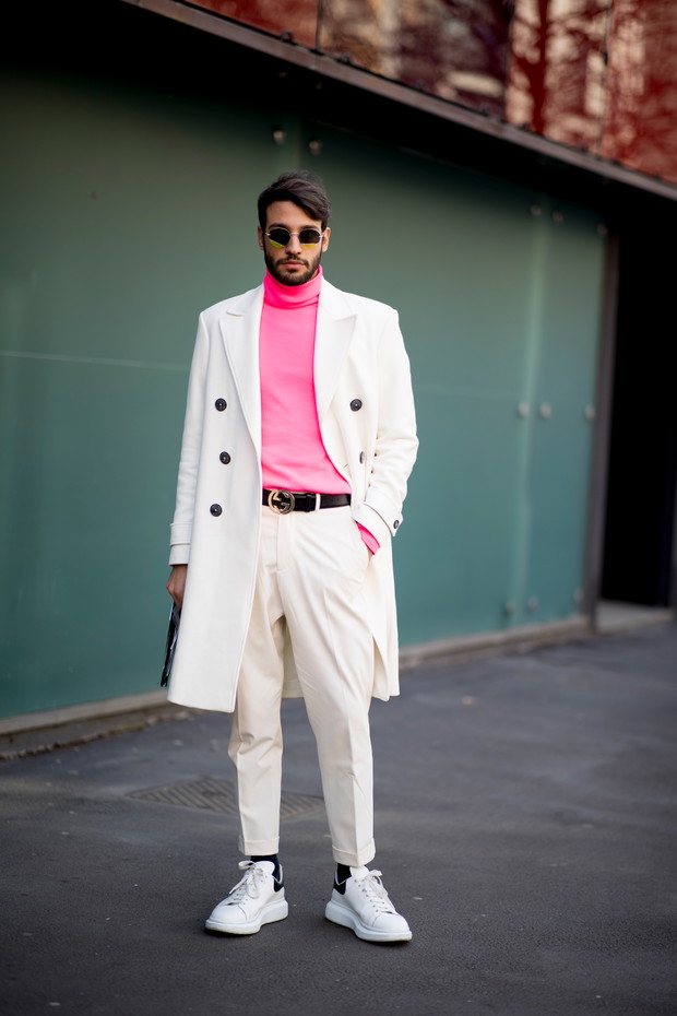 Street style Milan Fashion Week Men's