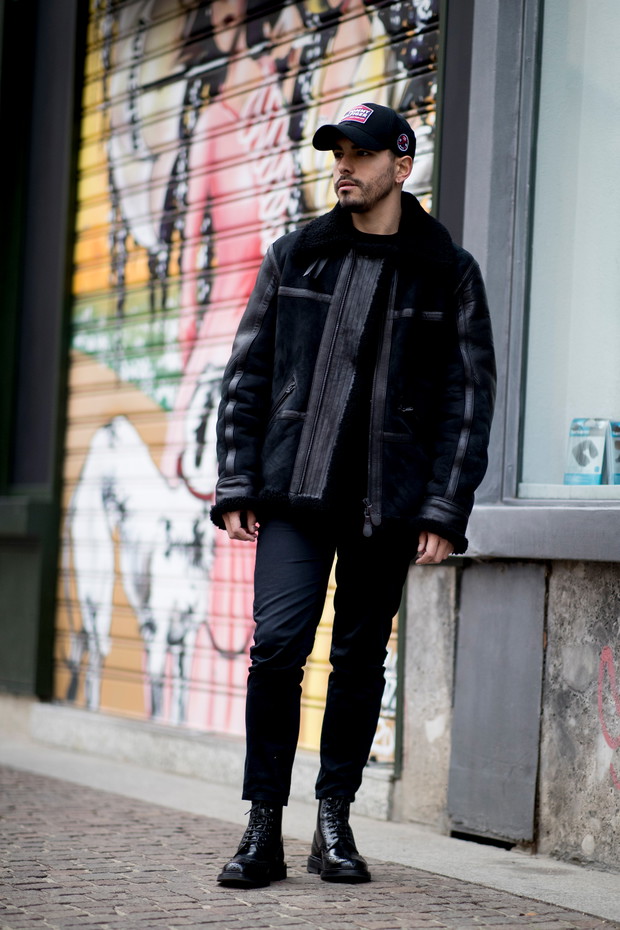 Street style Milan Fashion Week Men's