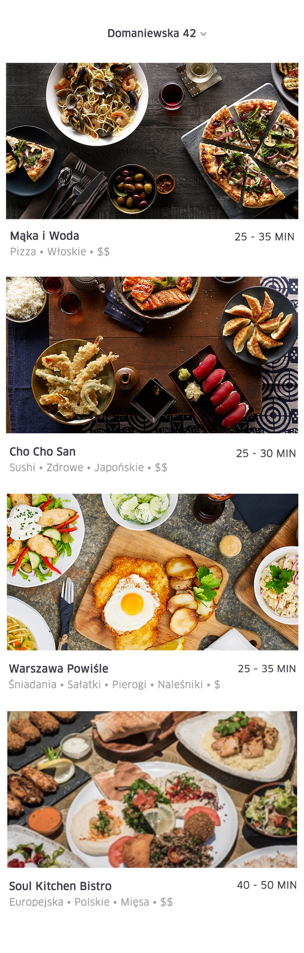Uber Eats w Warszawie