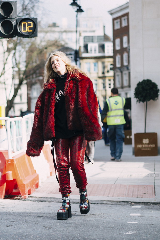 Street fashion: London Fashion Week jesień-zima 2017/2018