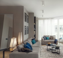 Nowoczesny apartament na warszawskim Powiślu, projekt: architekt wnętrz Katarzyna Kraszewska