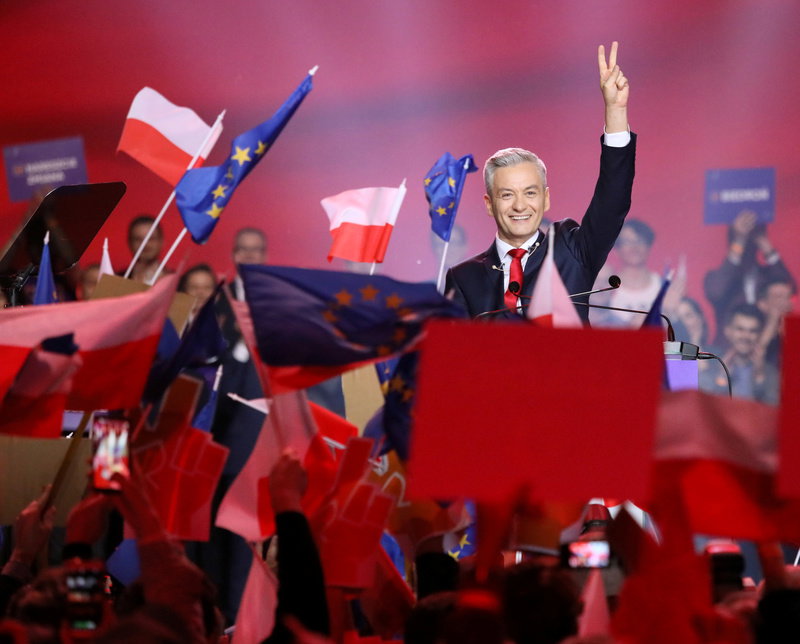 Robert Biedroń założył partię