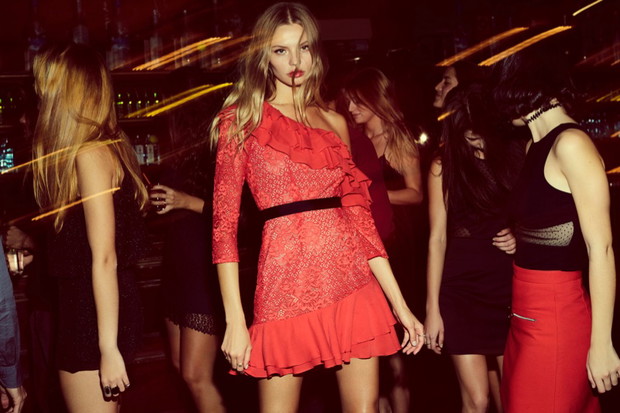 Magdalena Frąckowiak w lookbooku For Love & Lemons wiosna 2017