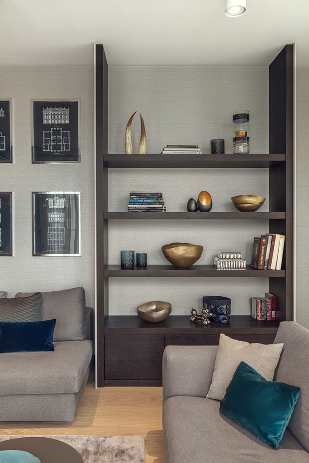 Nowoczesny apartament na warszawskim Powiślu, projekt: architekt wnętrz Katarzyna Kraszewska