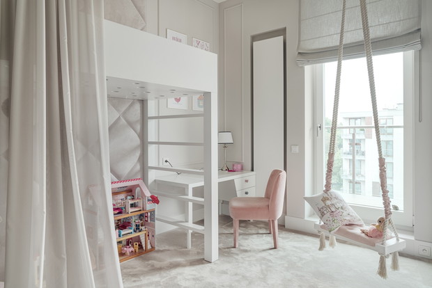 Nowoczesny apartament na warszawskim Powiślu, projekt: architekt wnętrz Katarzyna Kraszewska