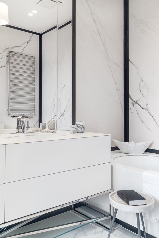 Nowoczesny apartament na warszawskim Powiślu, projekt: architekt wnętrz Katarzyna Kraszewska