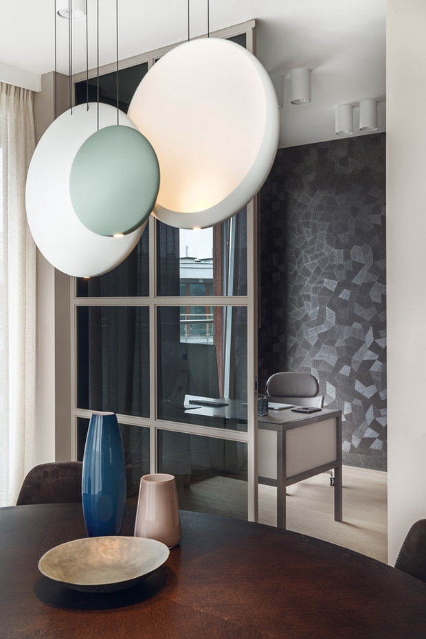 Nowoczesny apartament na warszawskim Powiślu, projekt: architekt wnętrz Katarzyna Kraszewska