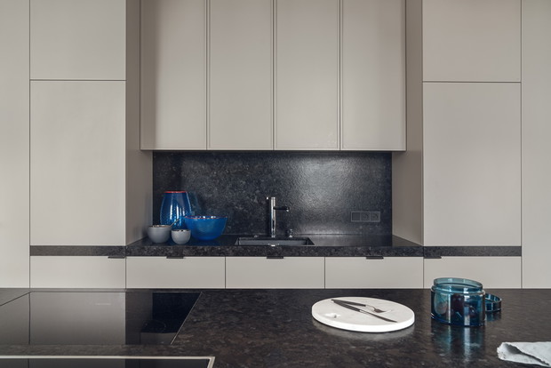 Nowoczesny apartament na warszawskim Powiślu, projekt: architekt wnętrz Katarzyna Kraszewska