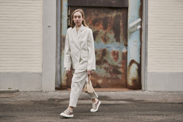 Street fasStreet style z Copenhagen Fashion Week AW19