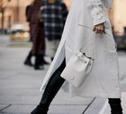 street fashion - białe torebki