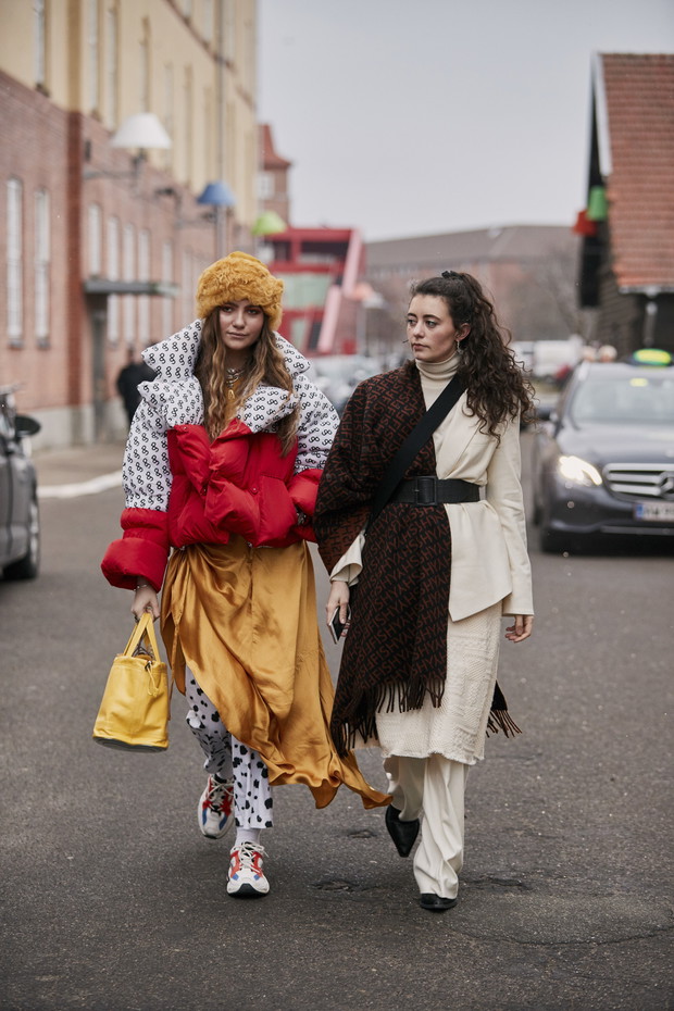 Street fasStreet style z Copenhagen Fashion Week AW19