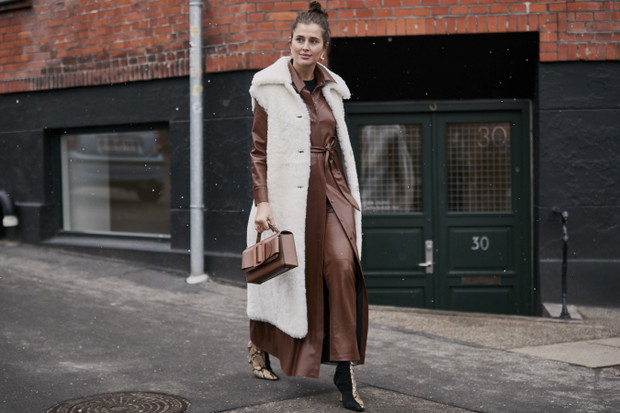 Street fasStreet style z Copenhagen Fashion Week AW19