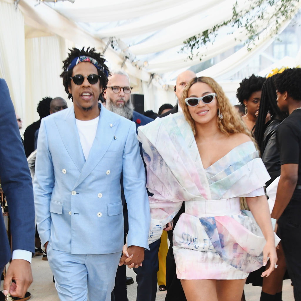 Beyonce i Jay Z na Rock Nation pre-Grammy