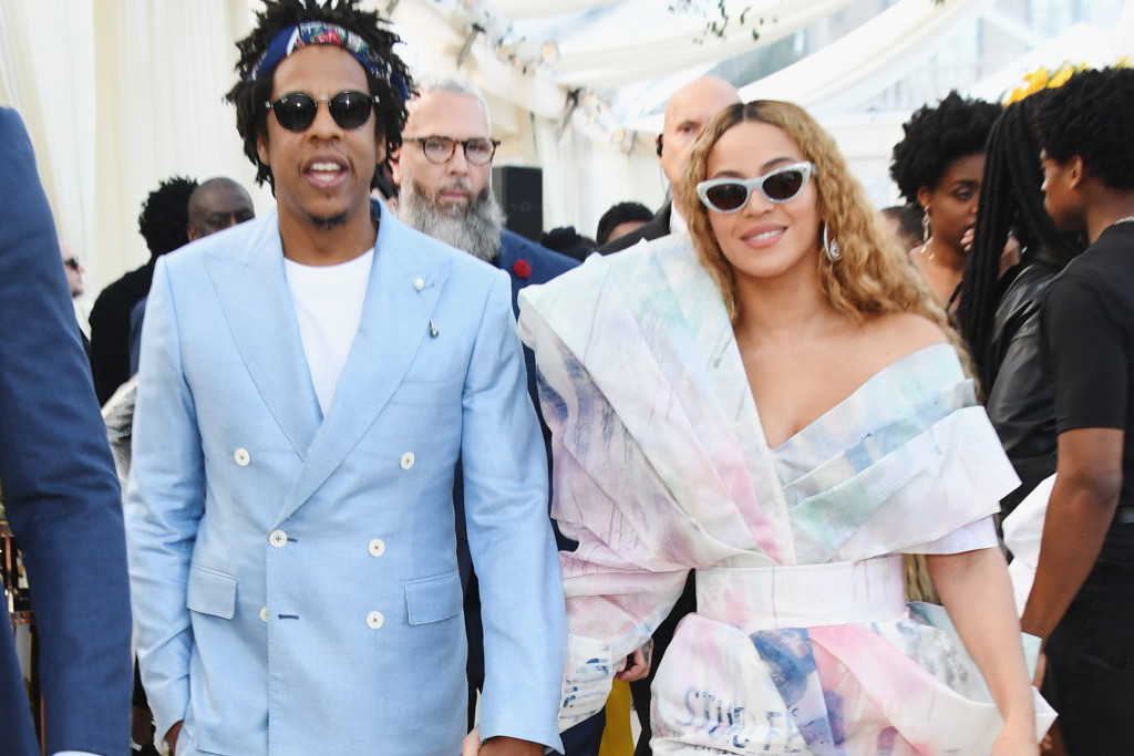 Beyonce i Jay Z na Rock Nation pre-Grammy