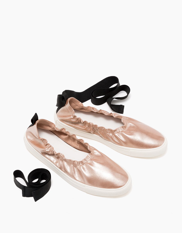 Baleriny na wiosnę 2017, Bershka, 89,90zł