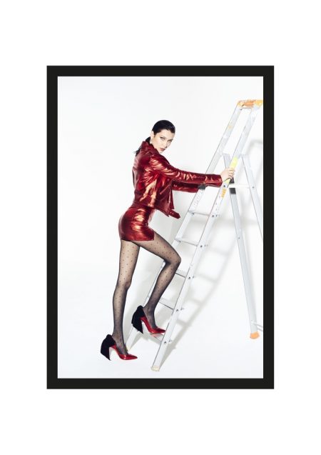 Bella Hadid w lookbooku Alexandre Vauthier jesień-zima 2017/2018, mat. prasowe