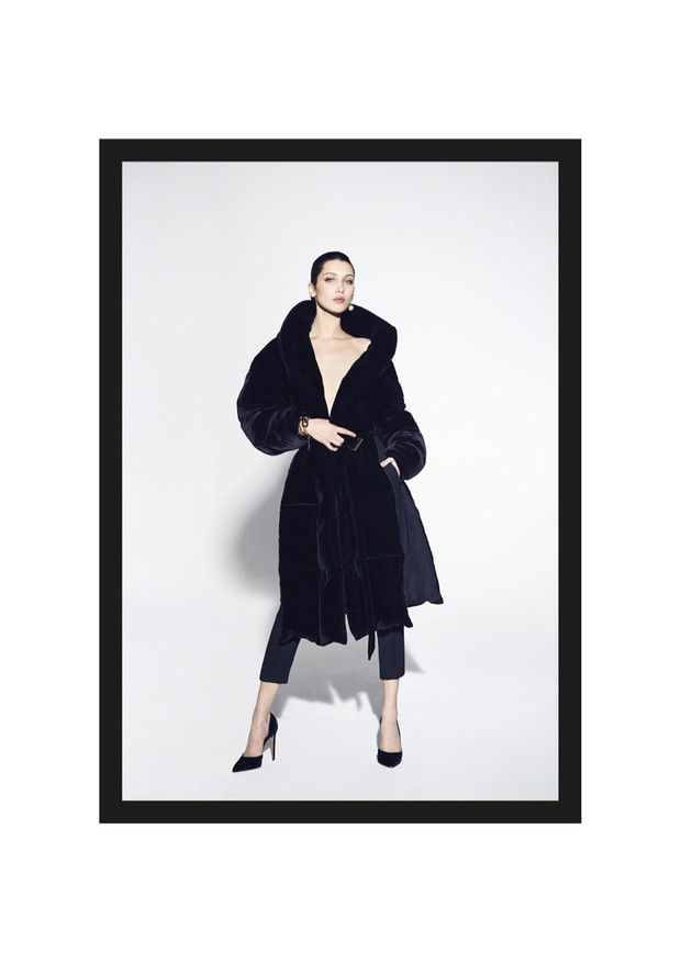 Bella Hadid w lookbooku Alexandre Vauthier jesień-zima 2017/2018, mat. prasowe