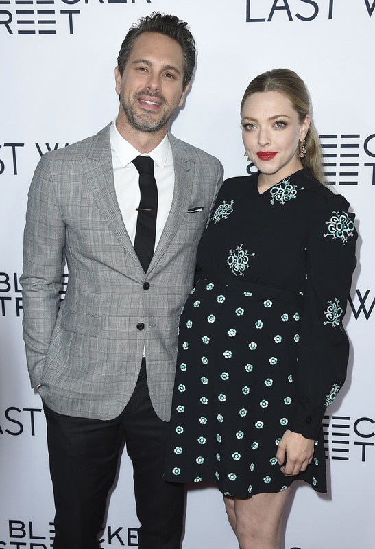 Amanda Seyfried i Thomas Sadoski na preierze filmu The Last Word