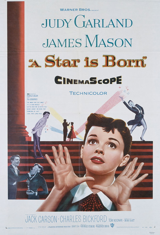 Plakat do filmu Narodziny gwiazdy