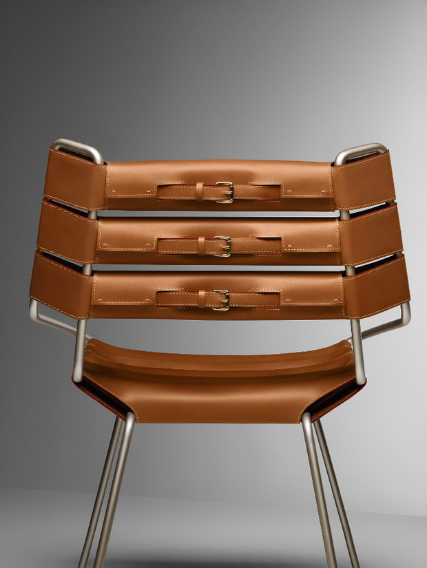 Belt Chair, Atelier Oï, Objects Nomades 2017, Louis Vuitton