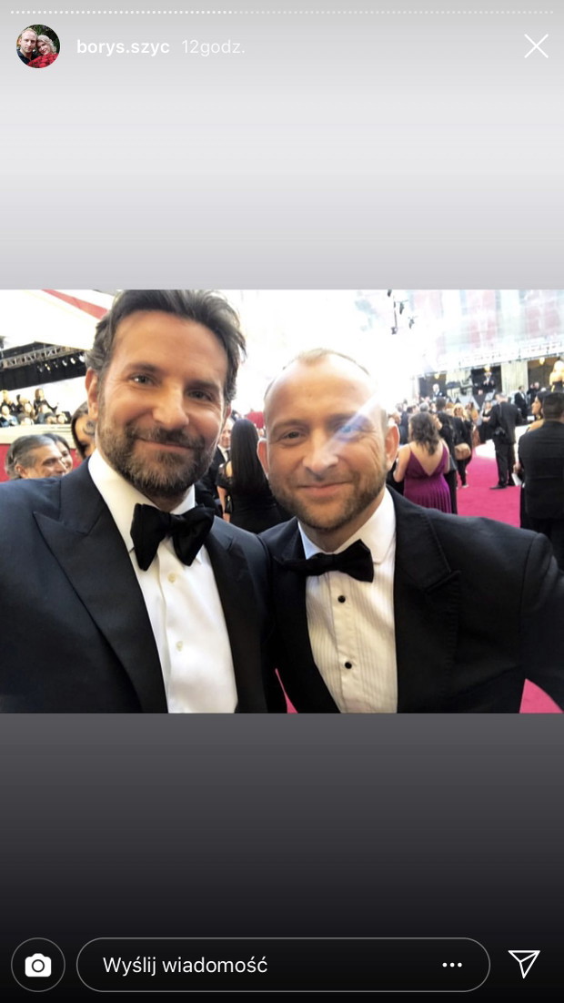 Borys Szyc na Oscarach 2019