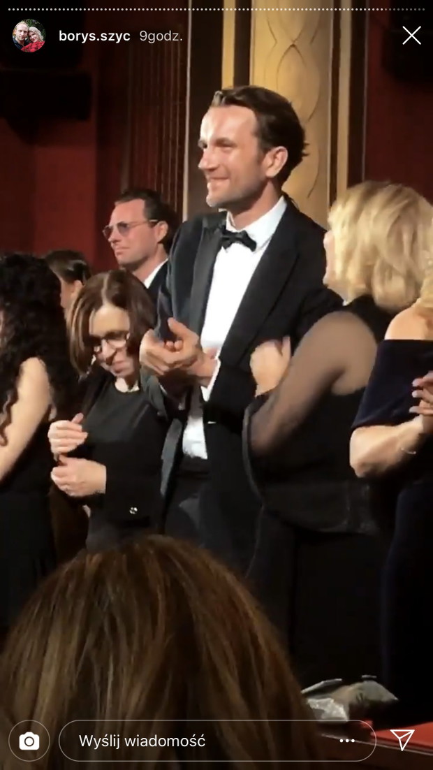 Borys Szyc na Oscarach 2019