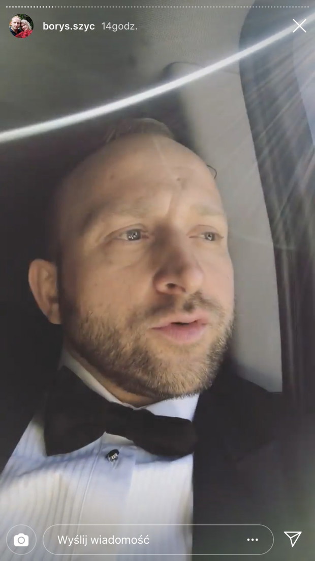 Borys Szyc na Oscarach 2019