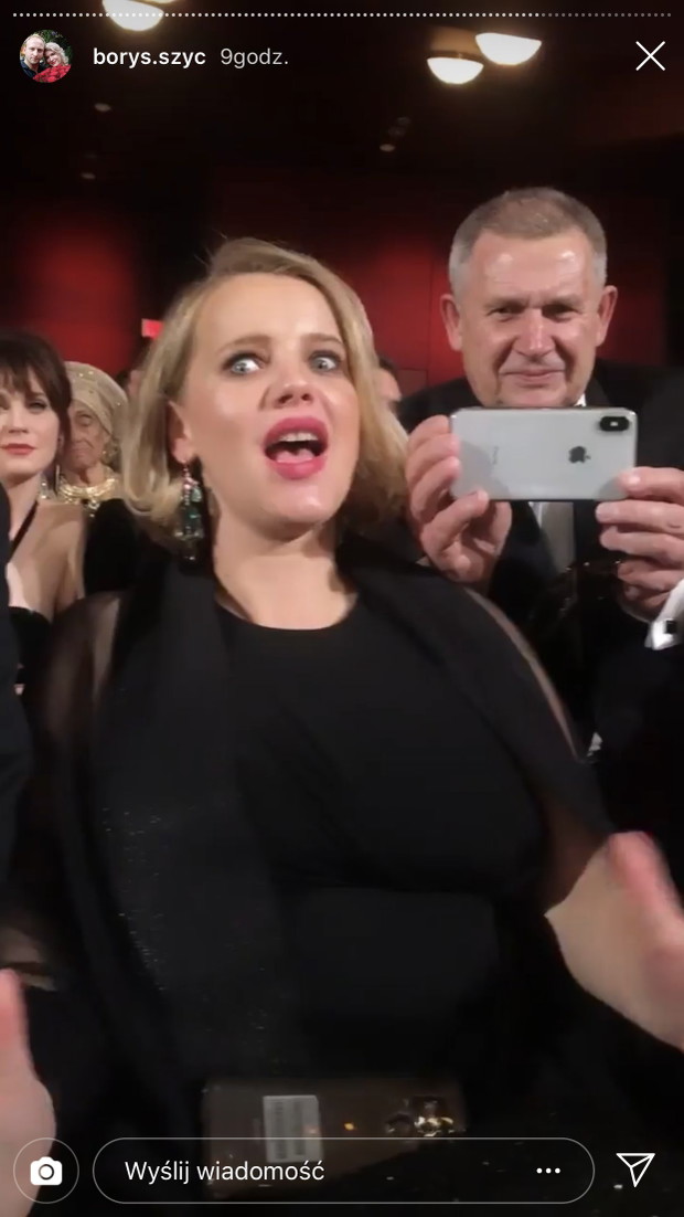 Borys Szyc na Oscarach 2019