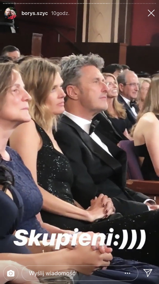 Borys Szyc na Oscarach 2019