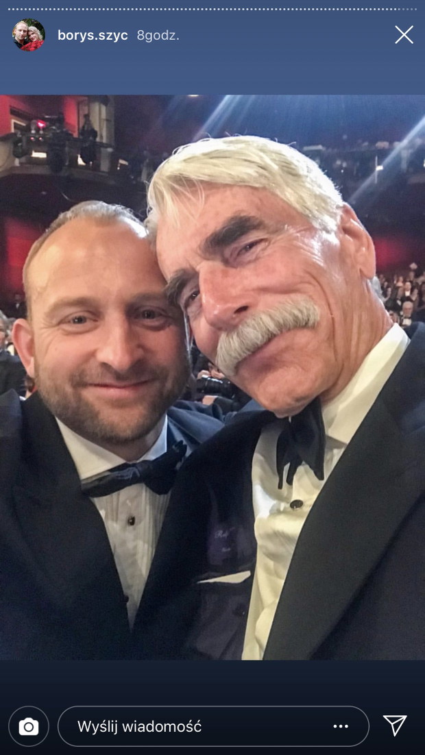 Borys Szyc na Oscarach 2019