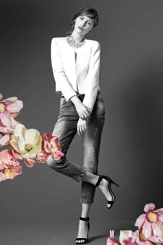 Lookbook Mohito „Flower Crush” wiosna 2017