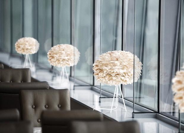 Pierzaste lampy Eos, fot. mat. prasowe VITA COPENHAGEN DESIGN