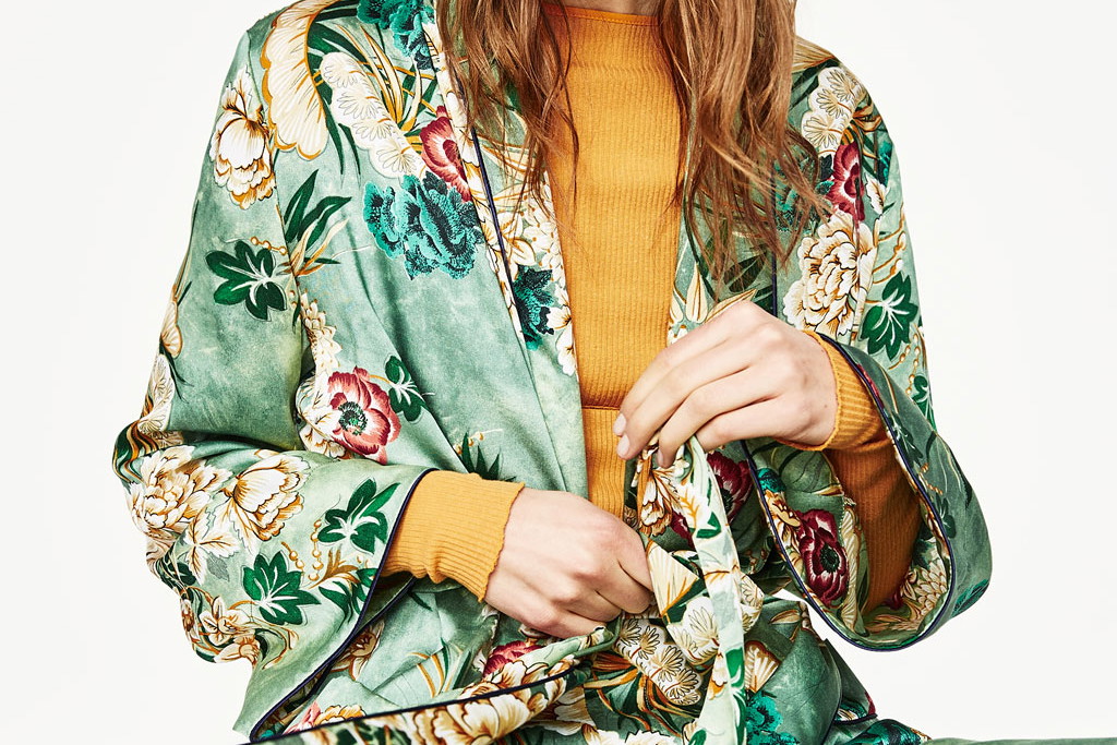 Kimono, wiosna 2017, Zara