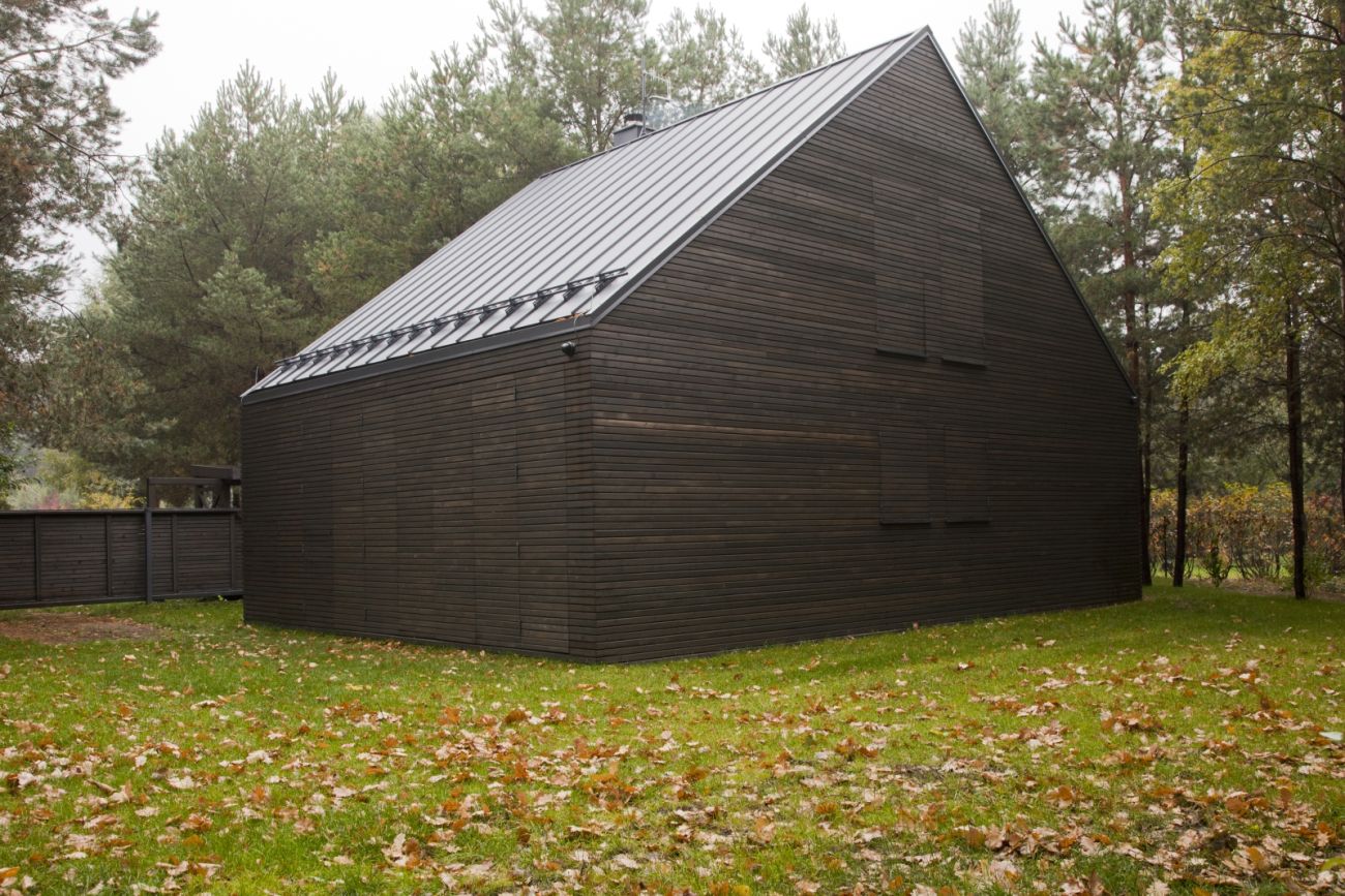 „Dom zamykany” pod Łodzią, projekt: KOZIEJ ARCHITEKCI