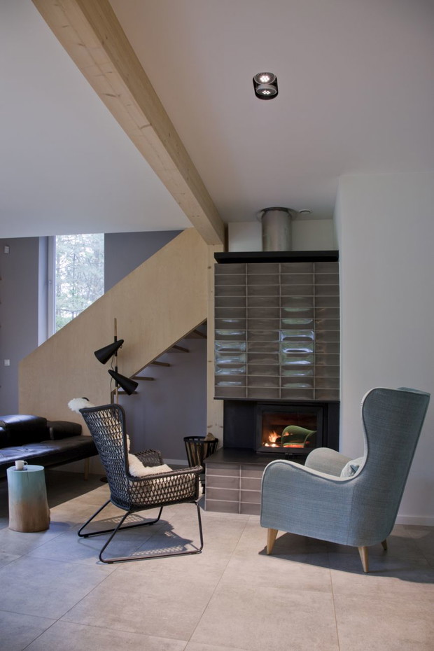 „Dom zamykany” pod Łodzią, projekt: KOZIEJ ARCHITEKCI