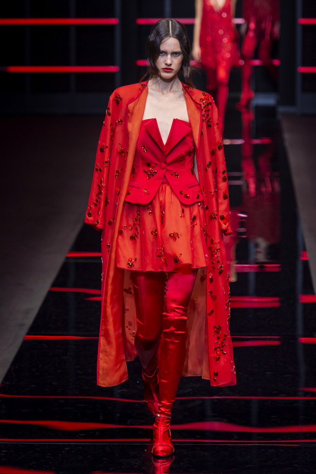 Pokaz Emporio Armani AW19