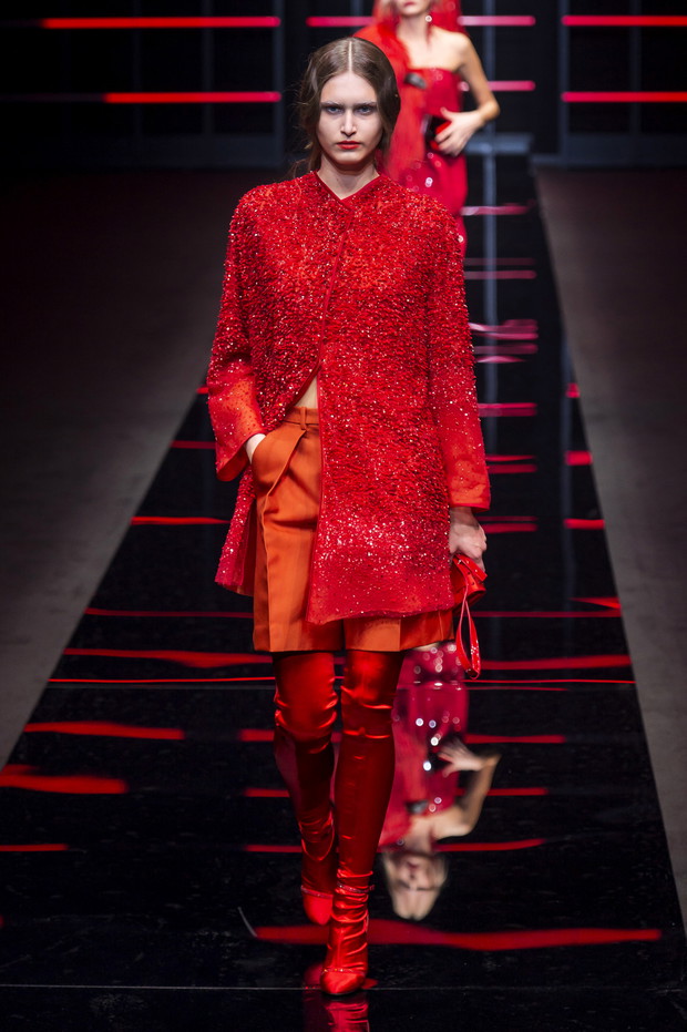 Pokaz Emporio Armani AW19