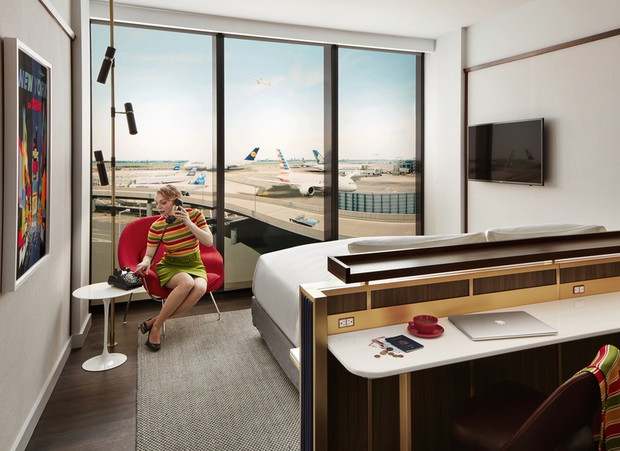 Retro hotel na lotnisku JFK