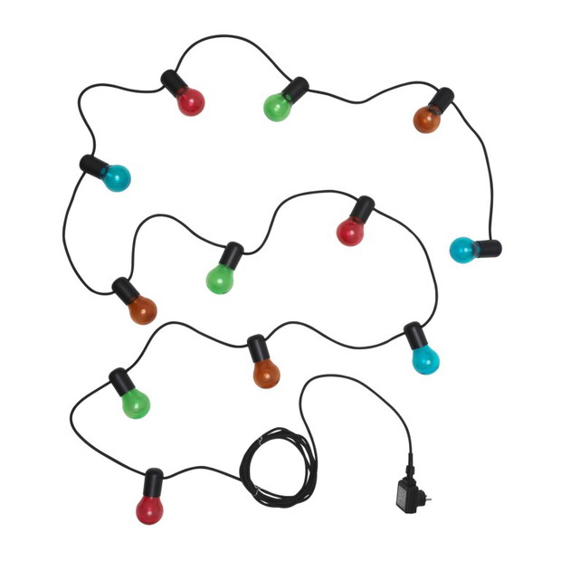 Łańcuch świetlny LED z 12 żarówkami, SOLVINDEN, IKEA, 119 zł